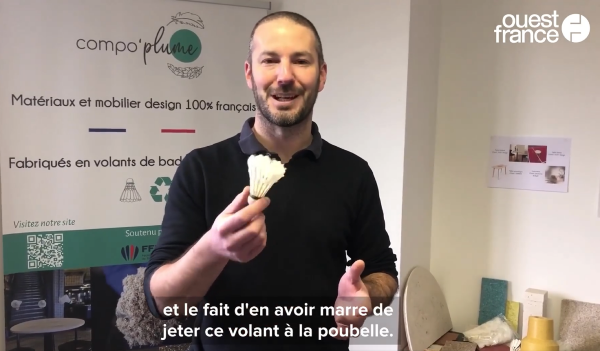 Recyclage des volants avec Compo'plumes - Bach Cholet