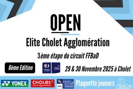 Open Elite Cholet Agglomération
